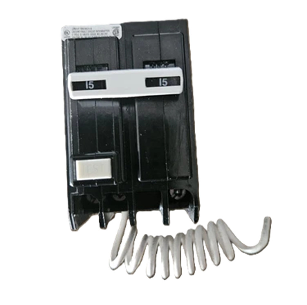 Eaton GFTCB215 GFCI Circuit Breaker, Type GFTCB, 15A, 120/240V, 2-Pole, NEW