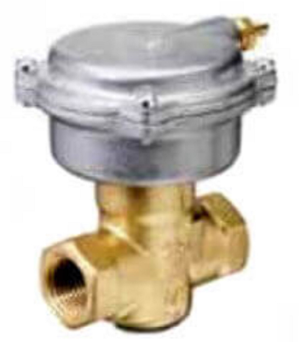 Siemens 257-02004B 2-Way 1/2" Terminal Unit Valve, Cv 1.0, NC, Brass Trim, F x F, NEW