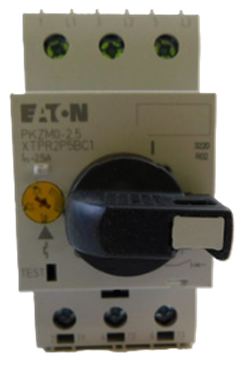 Eaton XTPR2P5BC1 IEC Motor Control Manual Motor Protector, 2.5A, NEW