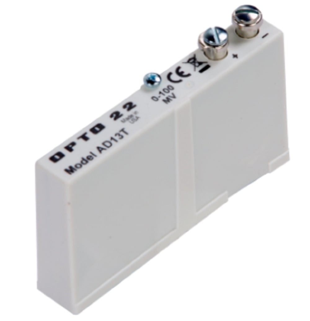 Opto 22 AD13T G1 0 to 100 mV Analog Input, Isolated, Refurbished
