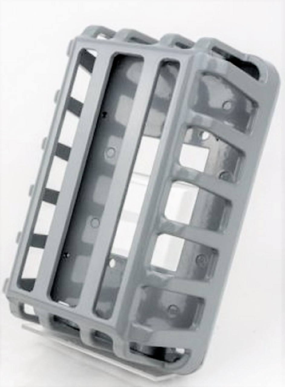 Johnson Controls GRD10A-601 Aluminum Thermostat Guard w/ Baseplate, NEW