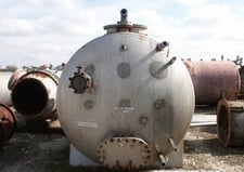 2000 gallon Cream City Fabricators, horizontal Stainless Steel tank