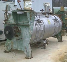 Walter Equipment Ltd. #AG78, 65 cu.ft. (1840 liter) working capacity, jacketed plow/plough mixer (similar to