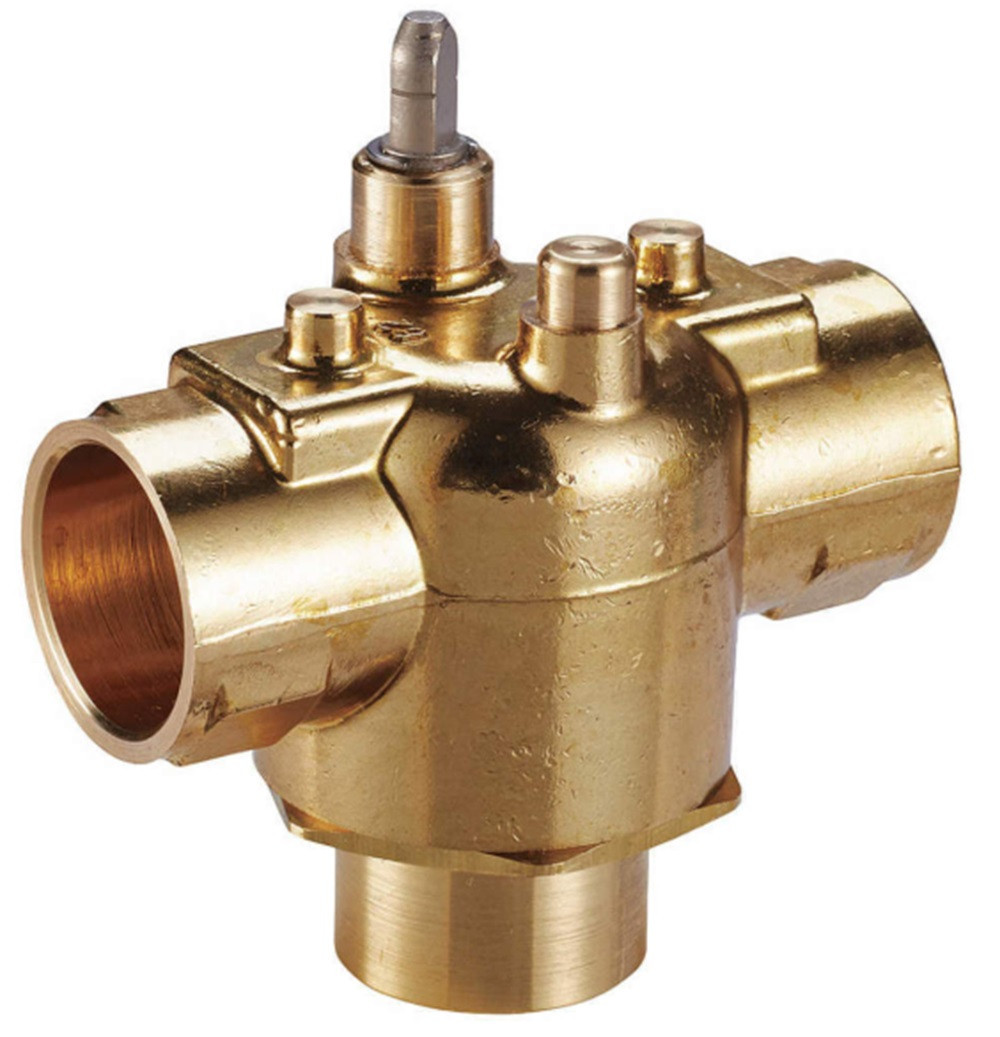 Johnson Controls JM3211 Zone Valve Body, 3-Way, 1/2" SWT, 1.0 Cv, Modulating, NEW