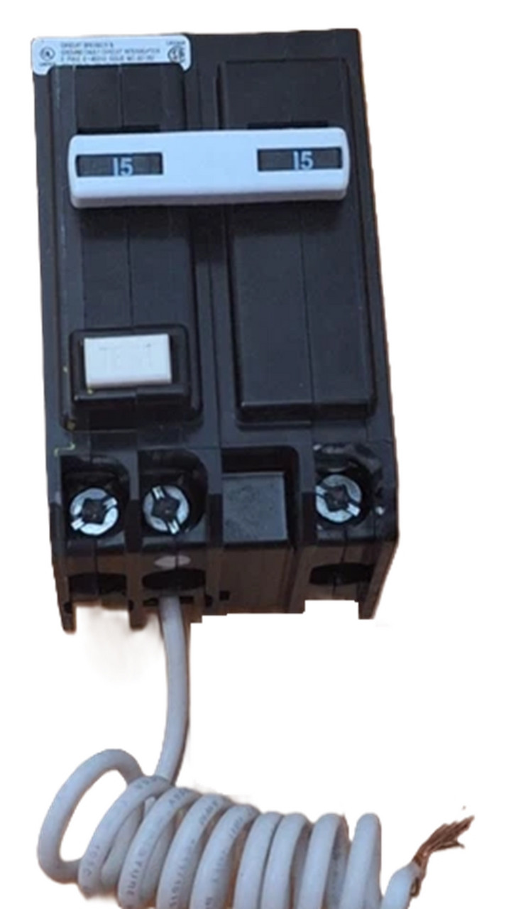 Eaton GFTCB125 GFCI Circuit Breaker, Type GFTCB, 25A, 120/240V, 1-Pole, NEW