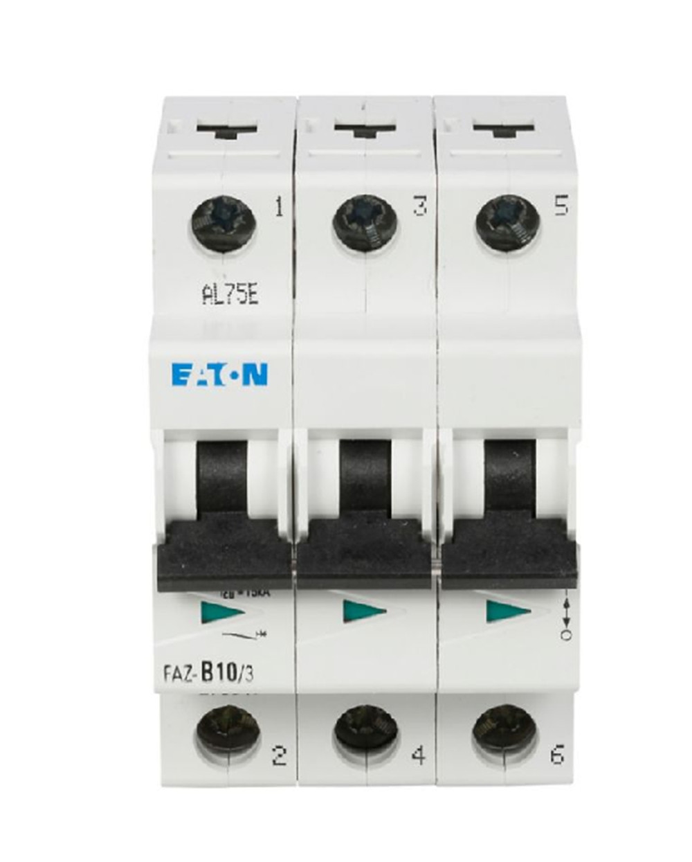 Eaton FAZ-C1/3 278858 Miniature Circuit Breaker, 1A, 3-Pole, C Curve, NEW