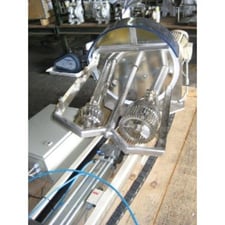 Ystral #X-3/D, 120 liter (approx 30 gal) triple motion jacketed mixing vessel, flat top, dished bottom