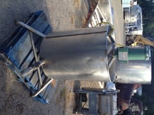 95 gallon Groen #95 GAL SP, Stainless Steel mix tank, 30" dia. x 34" deep