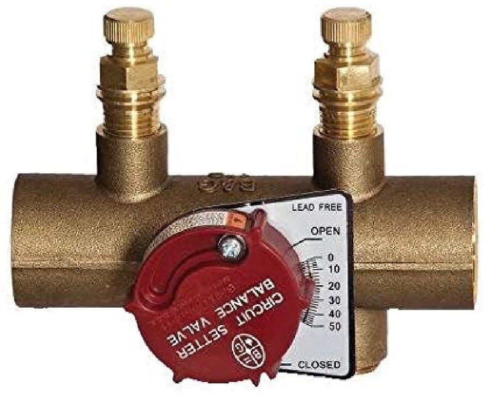 Bell and Gossett ITT 117401 CB-1S Circuit Setter Balance Valve, 1" Sweat, NEW