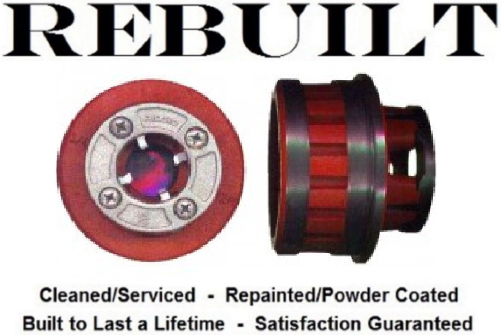Ridgid 37390 12-R Style Pipe Threader Drop Die Head, 1/2 inch NPT, Alloy right hand, Refurbished