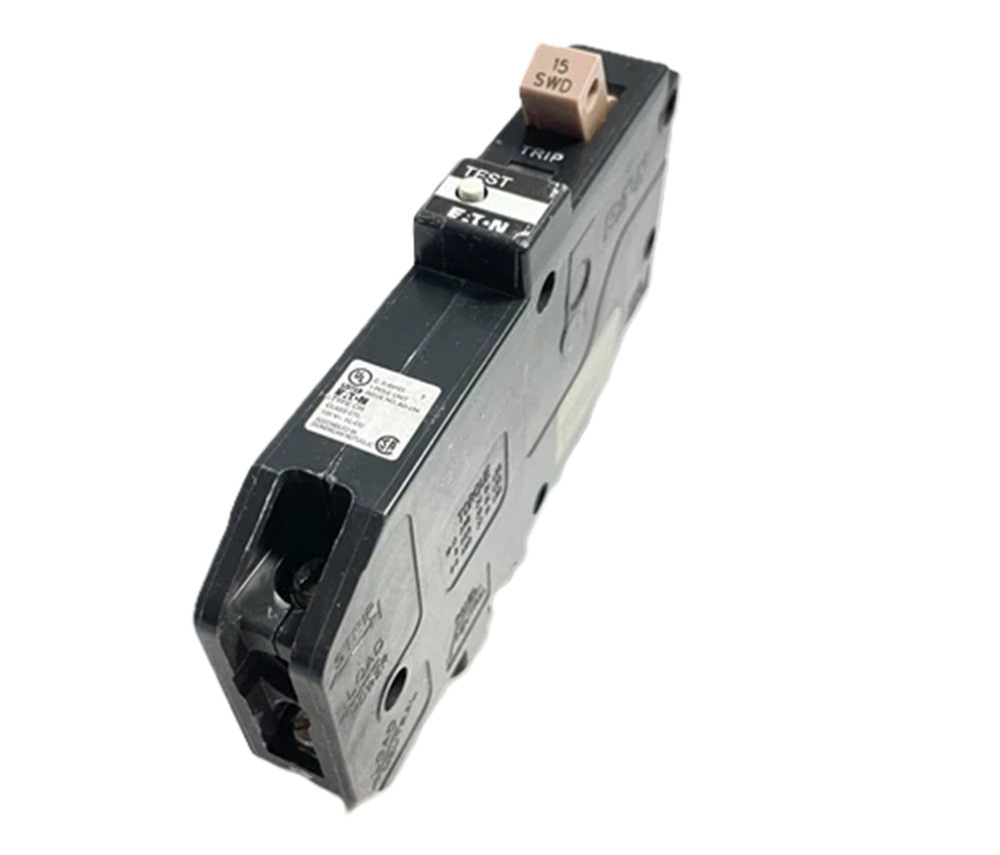 Eaton CHFGF115 GFCI Circuit Breaker, 15A, 1-Pole, 120/240V, NEW