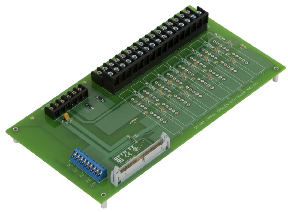 Opto 22 PB8AH G1 8-Channel Analog Mounting Rack, Refurbished