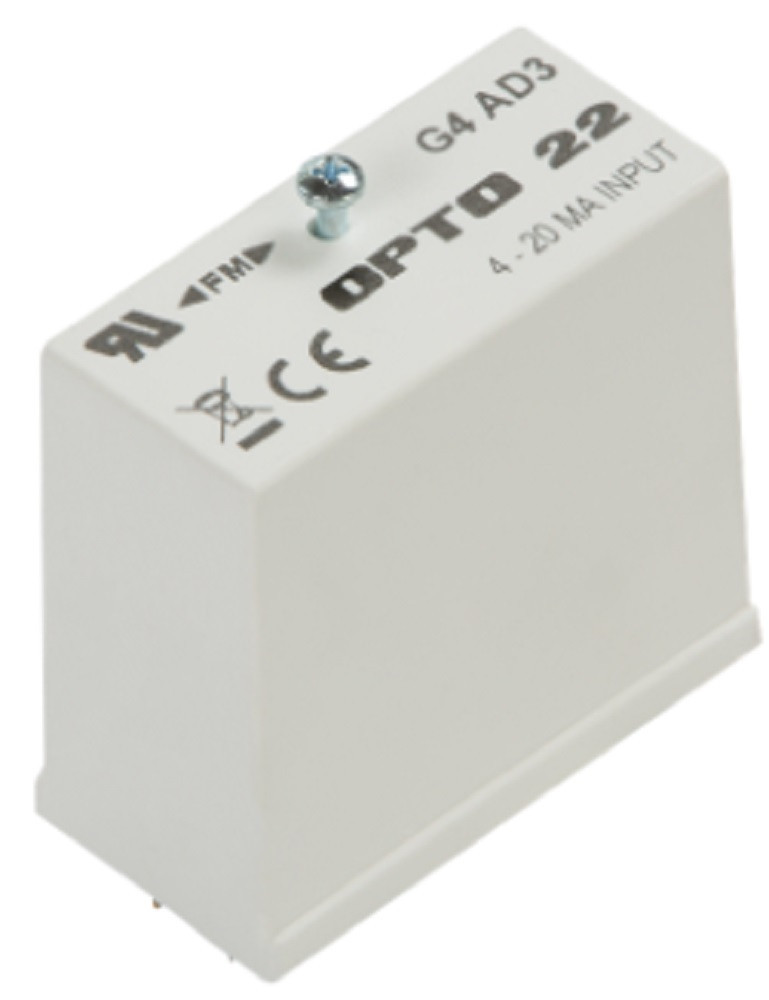 Opto 22 G4AD3 G4 Family 4 to 20 mA Analog Input Module, Single Channel, 4-20mA, Refurbished