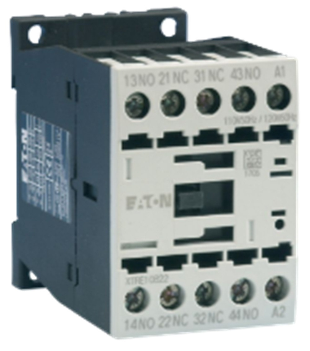 Eaton XTRE10B22A IEC Control Relay, 2NO-2NC, 110/120 V Coil, NEW