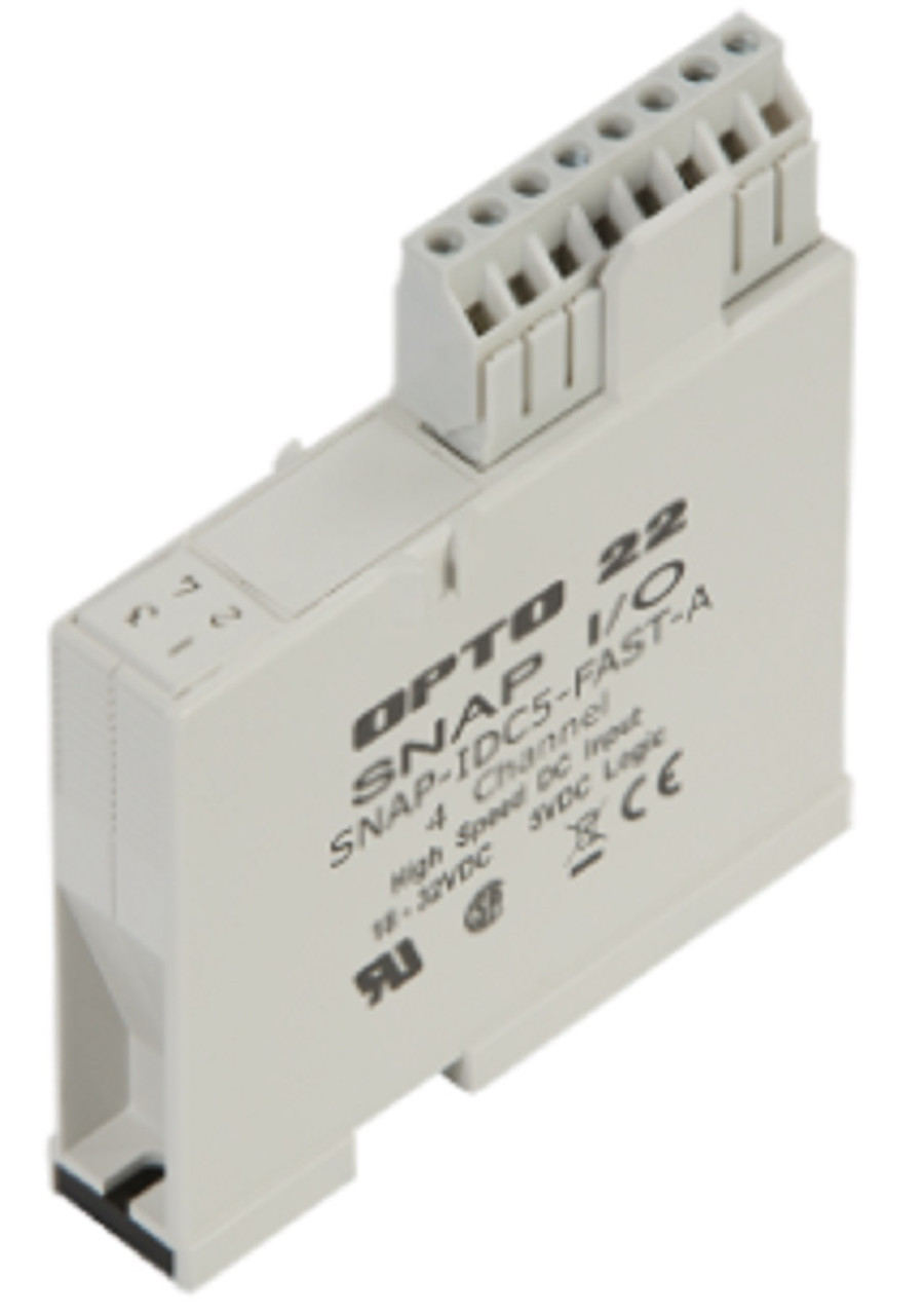 Opto 22 SNAP-IDC5-FAST-A SNAP 4Ch Hi-Speed 18-32VDC Digital Discrete Input Mod, NEW