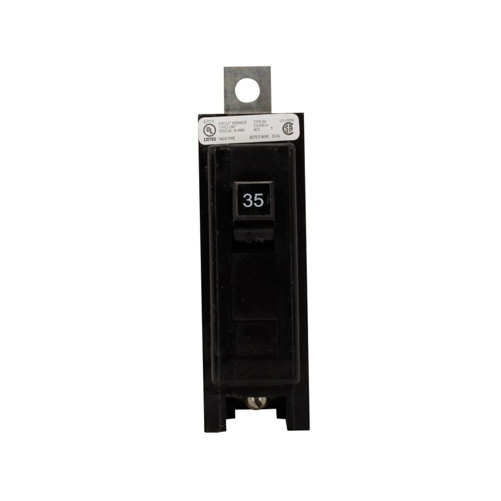 Eaton BAB1035 Circuit Breaker, 35A, 1-Pole, 10 kAIC, 120/240V, NEW