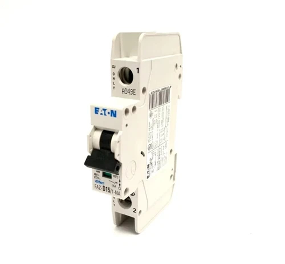 Moeller Eaton FAZ-D15/1-NA-SP 167175 Miniature Circuit Breaker, 15A, 1-Pole, NEW
