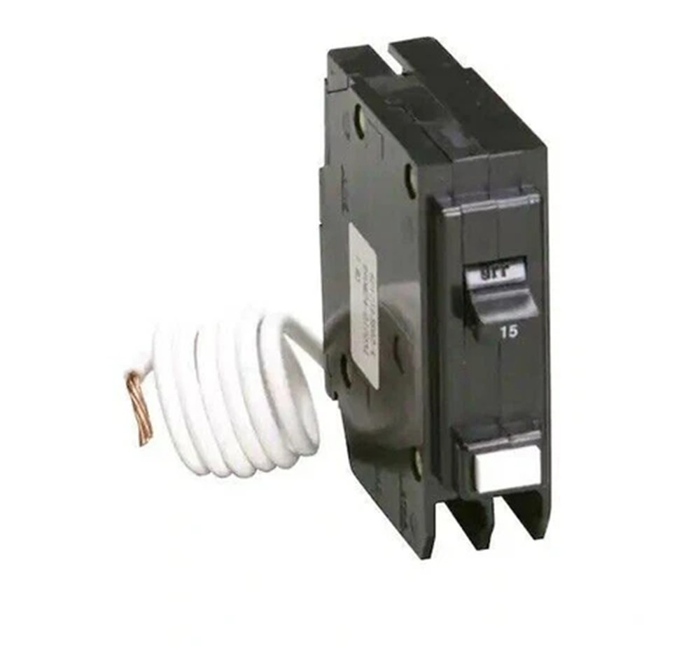 Eaton GFTCB115 GFCI Circuit Breaker, Type BR, 15A, 1-Pole, 120/240V, NEW