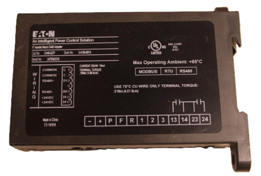 Eaton C440-QCP 3-4100-001A IT Handle Mech C440 Adapter, Modbus, NEW