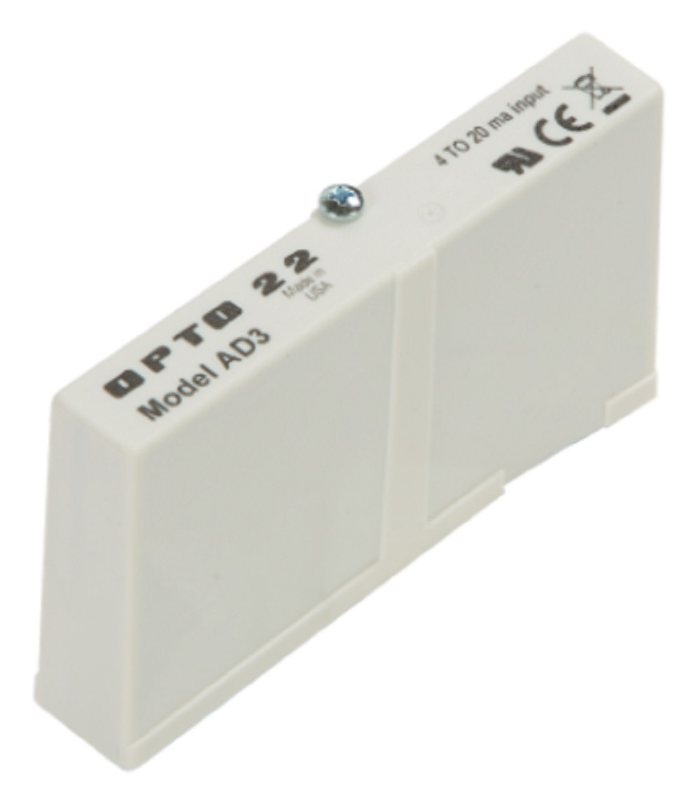 Opto 22 AD3 G1 4 to 20 mA Analog Input (2 available), Refurbished
