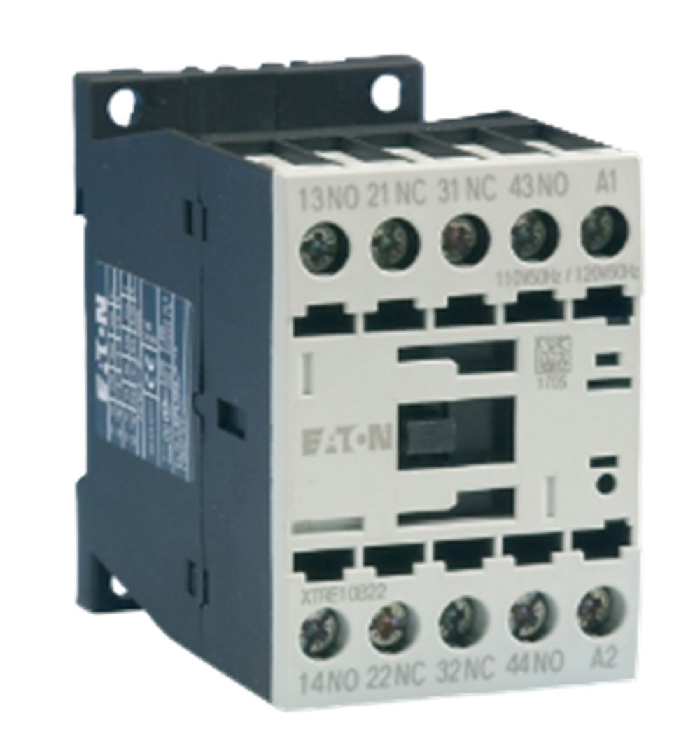 Eaton XTRE10B22B XT IEC Control Relay, 2NO-2NC, 220/240V Coil, NEW