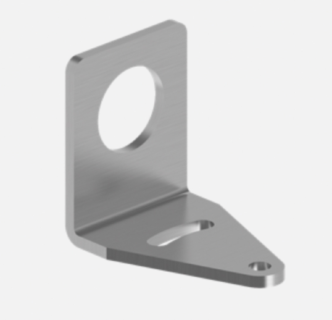 Banner SMB312PD 26651 Sensor Bracket, 18 mm Barrel Mounting, Stainless Steel, NEW