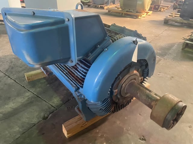 500 HP 1800 RPM Teco Westinghouse, Frame 5011B, TEFC BB, 460 Volts