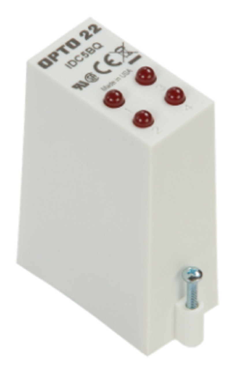 Opto 22 IDC5BQ Quad Pak 4-Channel DC Input 4-16 VDC, 5 VDC Logic, High Speed, Refurbished