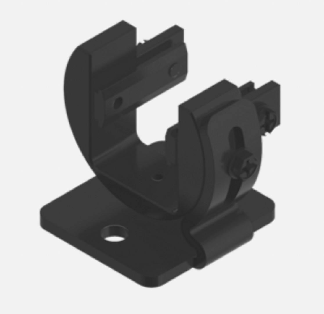 Banner EZLSA-MBK-12 90989 EZ-SCREEN LS Accessory Bracket, Center Mount, 8 ga, NEW
