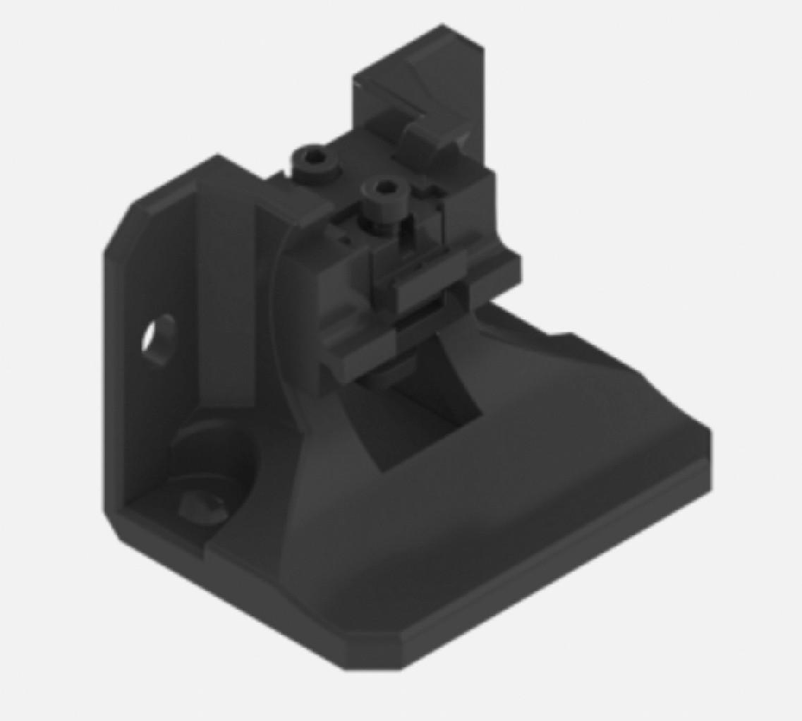 Banner EZLSA-MBK-16 88559 EZ-SCREEN LS Accessory Bracket, Side Mount, Black Zinc, NEW