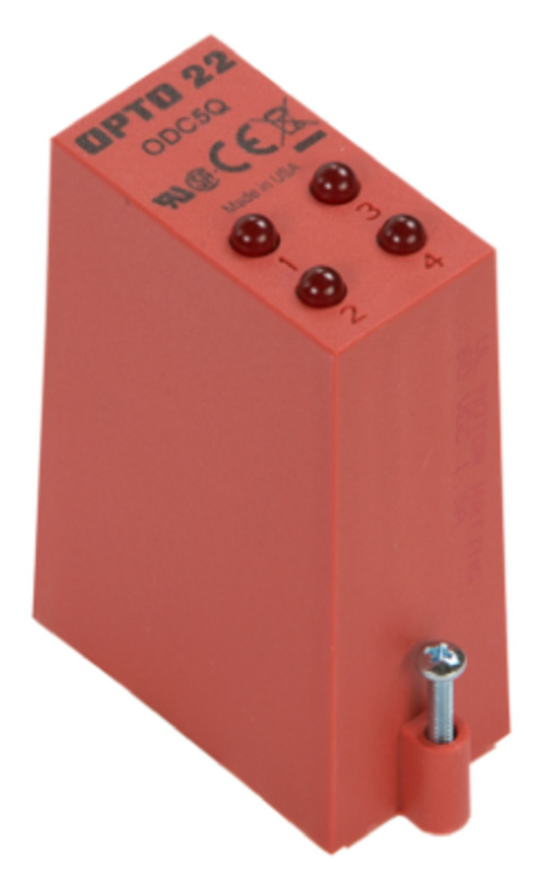 Opto 22 ODC5Q Quad Pak 4-Channel DC Output 5-60 VDC, 5 VDC Logic, Refurbished