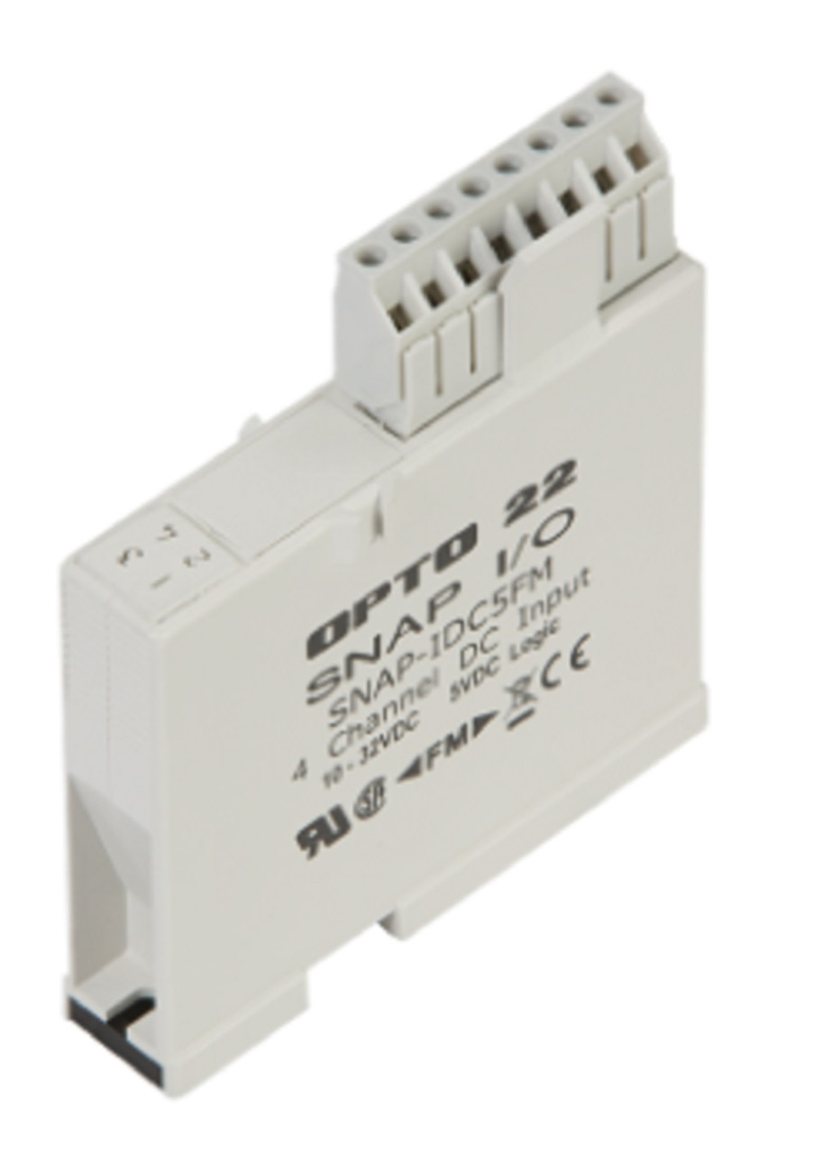 Opto 22 SNAP-IDC5FM SNAP 4-Ch 10-32 VDC Digital Discrete Input Module, FM, Refurbished