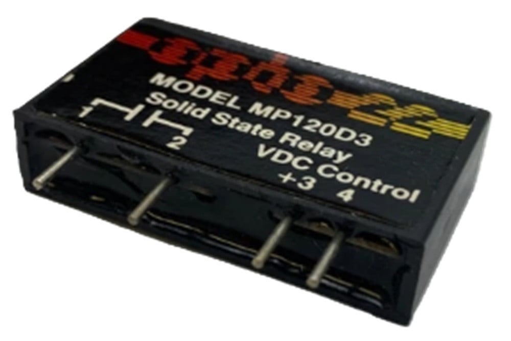 Opto 22 MP120D3 SSR Solid State Relay, 0.02 to 3 A (RMS), 12 to 140 V (RMS), Refurbished