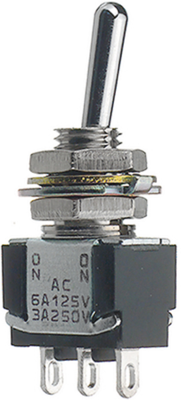 Alcos witch MTA-406N Toggle Switch, On-On, 4PDT Non Illuminated, 6A, Through Hole, NEW