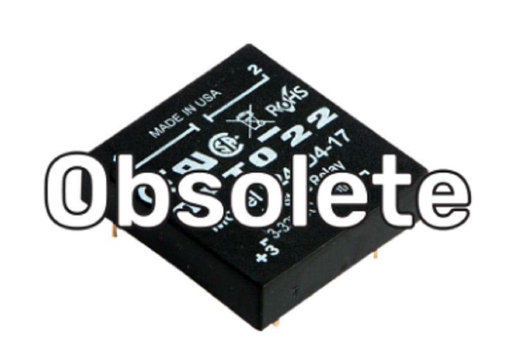 Opto 22 P240D4-17 P Model, 240 VAC, 4 Amp, DC Control Solid State Relay SSR, NEW