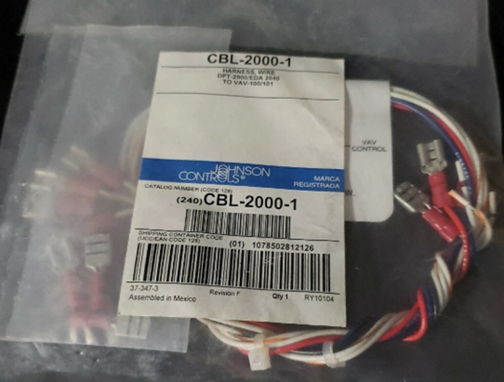 Johnson Controls CBL-2000-1 Harness Wire, NEW