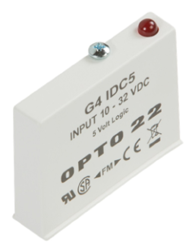 Opto 22 G4IDC5 G4 Fam IDC5 DC Input Module, 10-32 VDC, 5 VDC Logic, Rasberry Pi, Refurbished