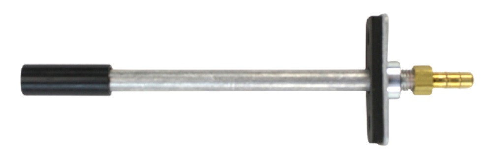 Mamac Systems A-520-1-A-1 Static Pressure Probe, 4in, AL, 1/4in Brass Hose Barb, NEW