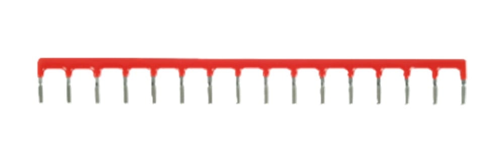 Opto 22 G4STRAPB G4 16-Position Strap for Single Rack, Red, 1 Unit, NEW