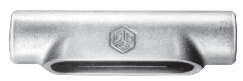 Cooper Crouse-Hinds Eaton C18 Condulet, Cast Iron Body, Type C, 1/2" Hub, Form 8, NEW