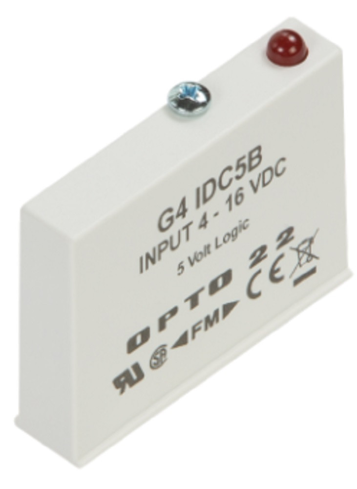 Opto 22 G4IDC5B G4 Family High Speed DC Input Module, 4-16 VDC, 5 VDC Logic (2 available), Refurbished