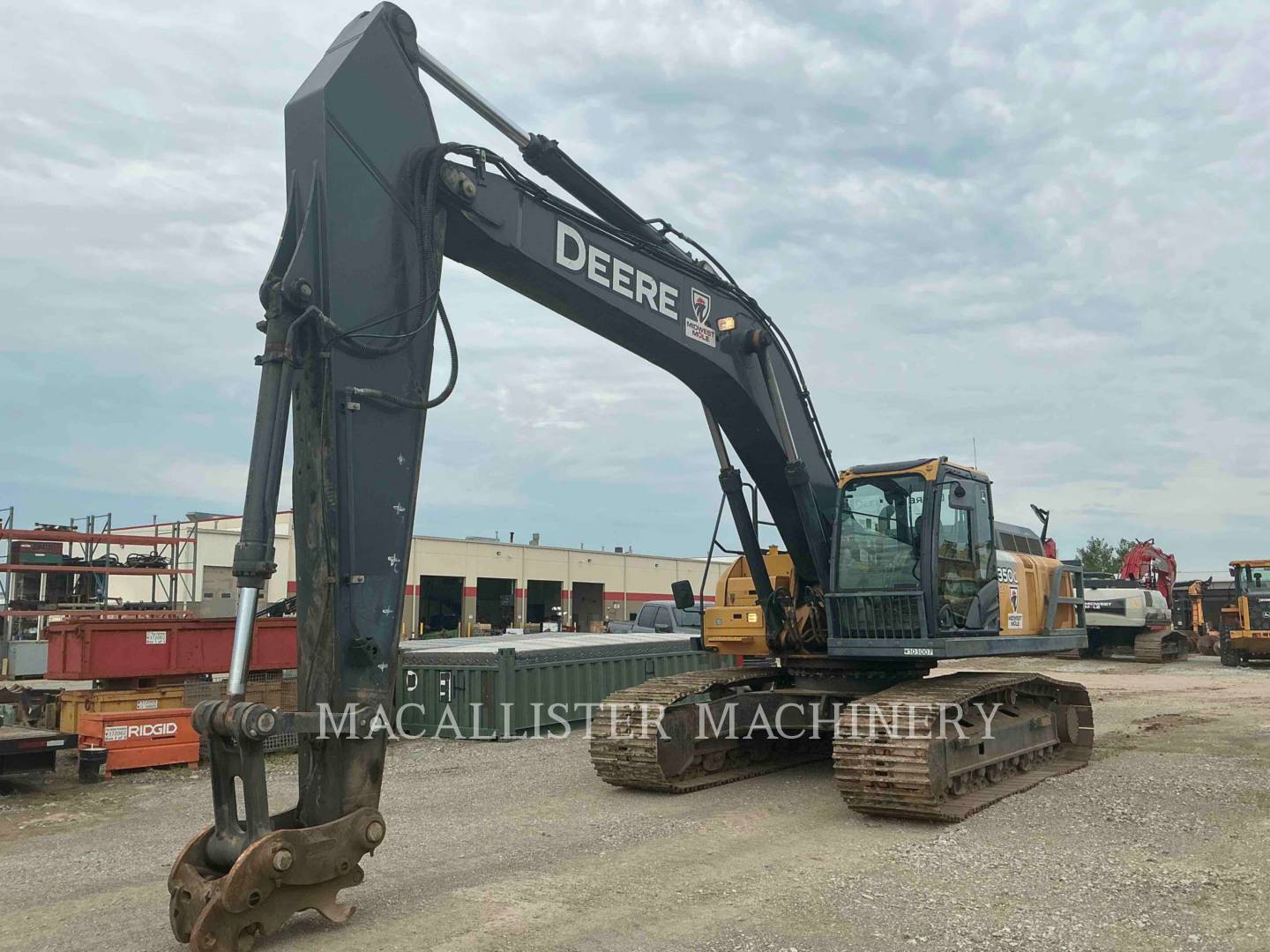 John Deere 350G, 9120 hours, S/N: 1FF350GXTEF810244, 2014