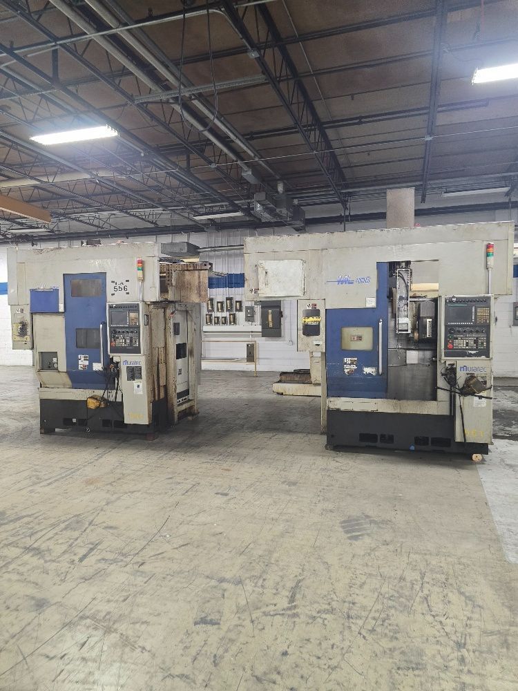 Muratec #ML400, CNC Turning Center, 5.12" X, 16.93" Z, 13.3" swing, 7.87" cutting diameter, 8" chuck, 6