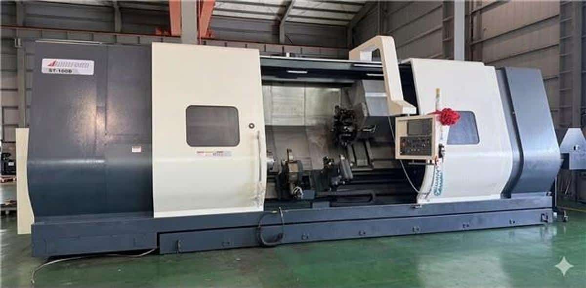 Johnford #ST160-BMCY, Multi-Axis CNC Lathe, 14.6" X, 3" Y, 159.4" Z, 27.6" socs, 12" chuck, 4.6" bar, 5.2"