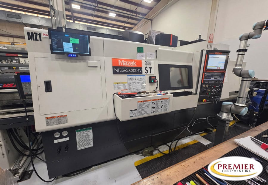 Mazak #Integrex-200-4ST, Multi-Axis CNC Turning & Milling Center, 26" swing, 58.85" cutting length, 8" chuck