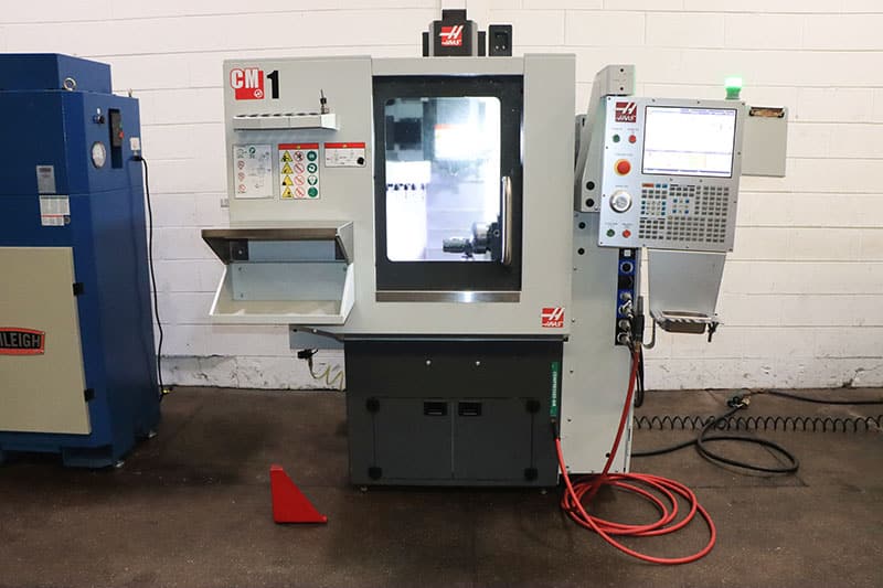 Haas #CM-1, 5-Axis CNC Vertical Machining Center, 12" X, 10" Y, 14" Z, 22.5" x 10" table, 5 HP, 50,000 RPM