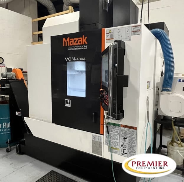 Mazak #Nexus-430A, CNC Vertical Machining Center, 22" X, 16.9" Y, 20" Z, 35.43" x 16.93" table, 15 HP, 15000