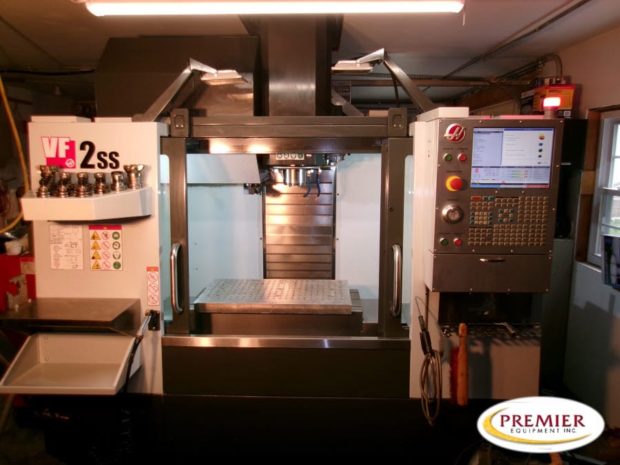 Haas #VF-2SS, CNC Vertical Machining Center, 30" X, 16" Y, 20" Z, 36" x 14" table, 30 HP, 12,000 RPM, 24