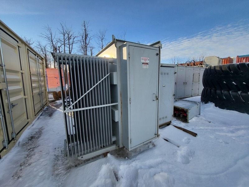 2500 KVA 13800 Primary, 600Y/347 Secondary, Carte, Oil Filled Padmount Transformer, ONAN, 149°F temp. rise