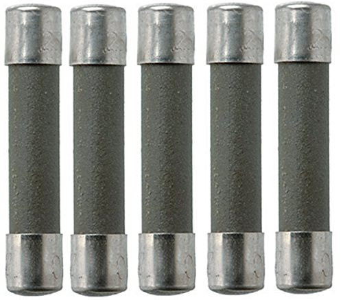Bussmann ABC-10 10 Amp Fast Acting Ceramic Tube Electrical Fuse, 250V, 5 Units, NEW